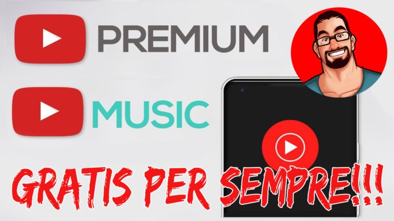 YouTube Music e YouTube Premium GRATIS per sempre?!